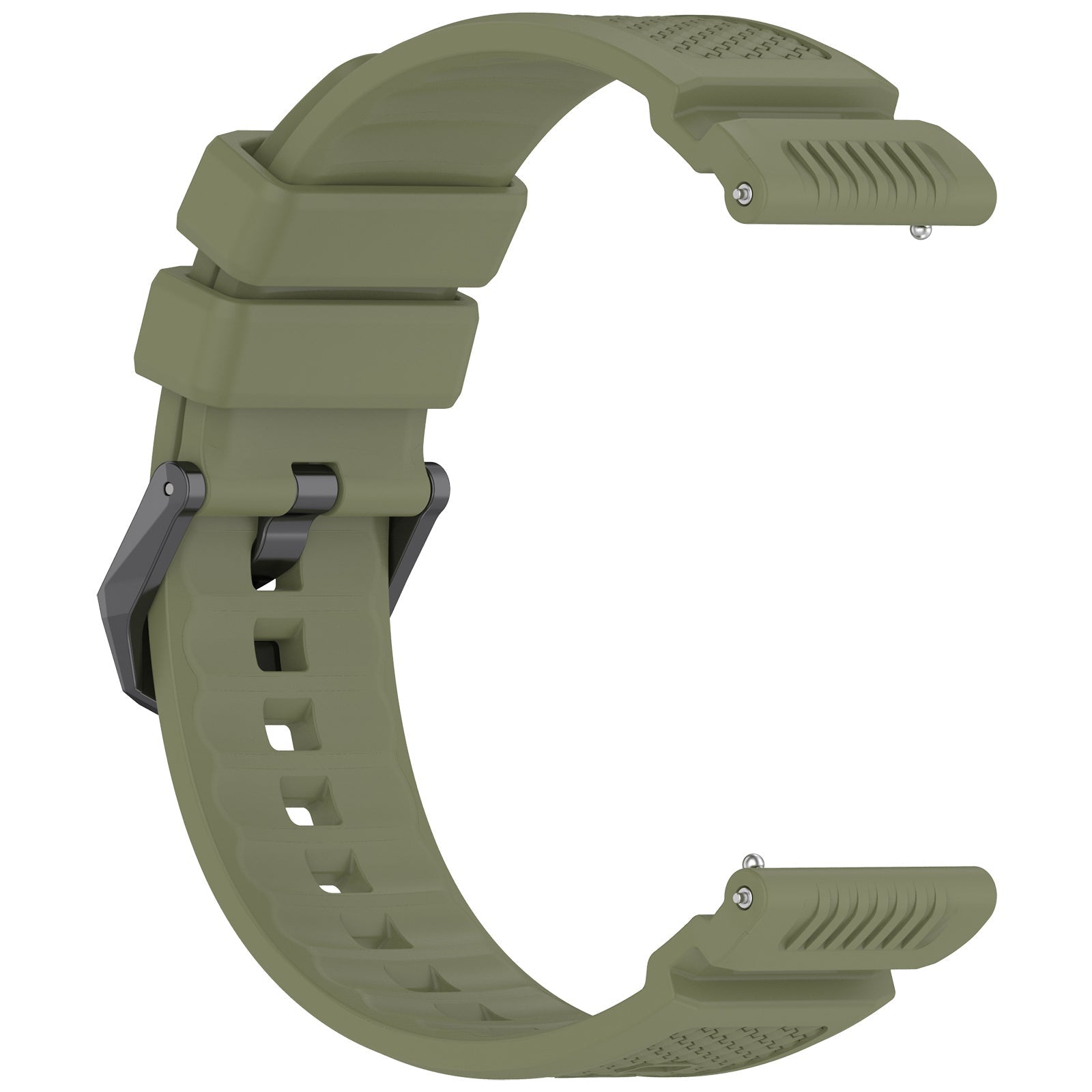 Coros Nomad Silicone Strap (Army Green)
