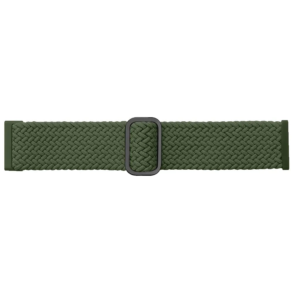 Nylon Adjustable Woven Strap, army green