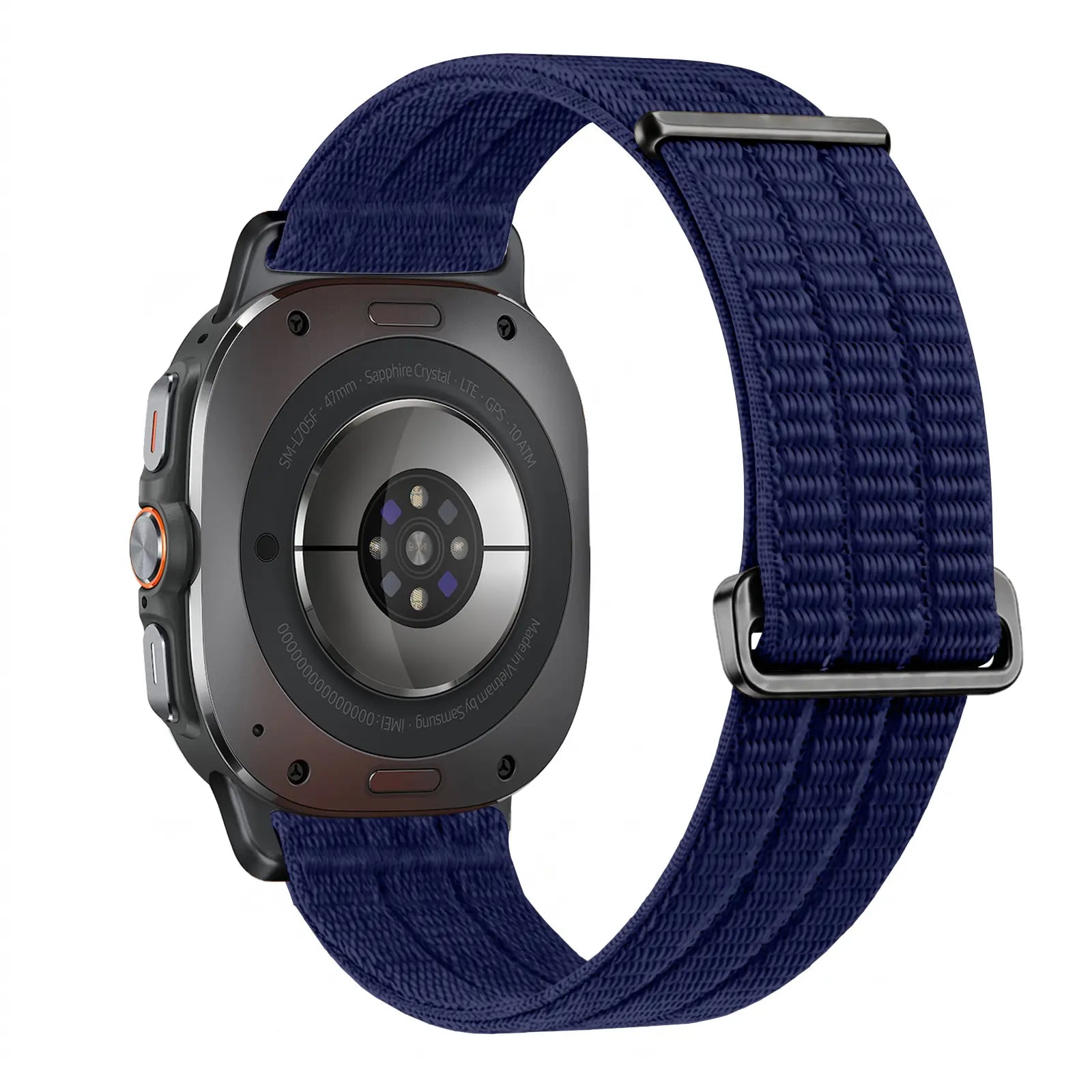 Bracelet nylon air Samsung Galaxy Watch Ultra (bleu foncé)