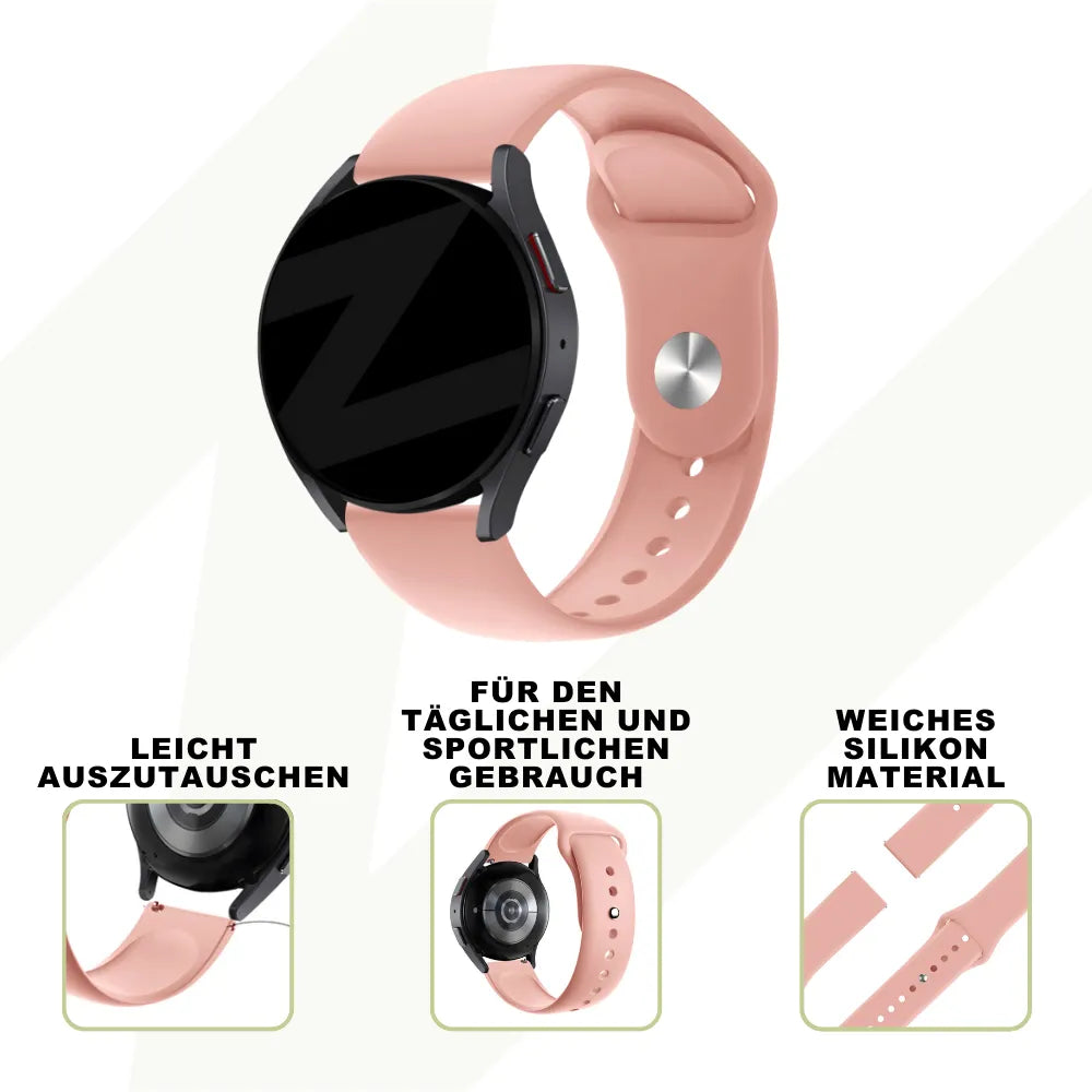 Bandz Bracelet sport 'Deluxe' Coros Apex 2 (rose vif)