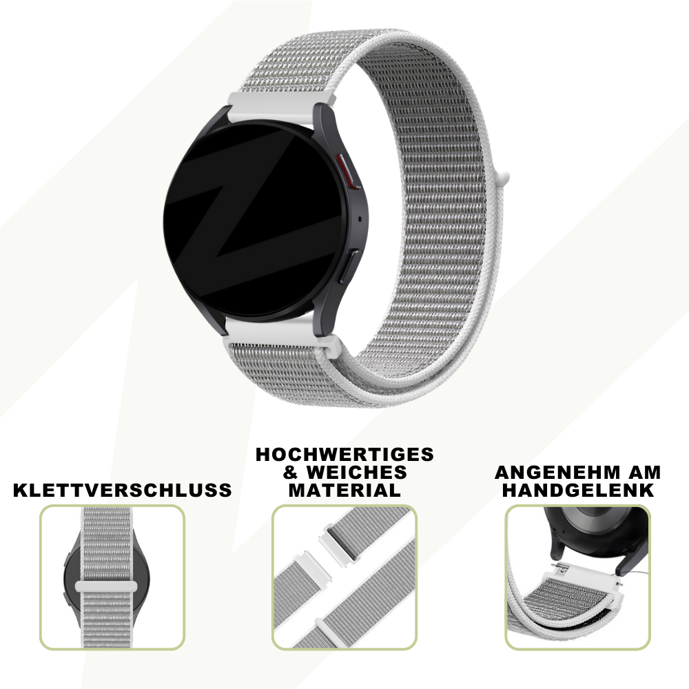 Bandz Bracelet nylon loop Coros Apex 2 (gris)