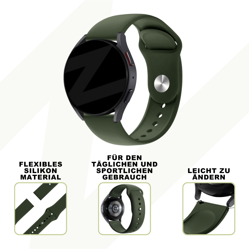 Bandz Bracelet sport 'Deluxe' Coros Apex 2 Pro (olive)