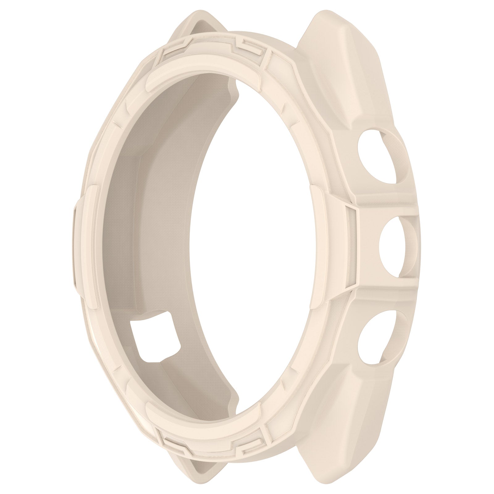 Coque TPU résistante Garmin Approach S70 - 42mm (beige)