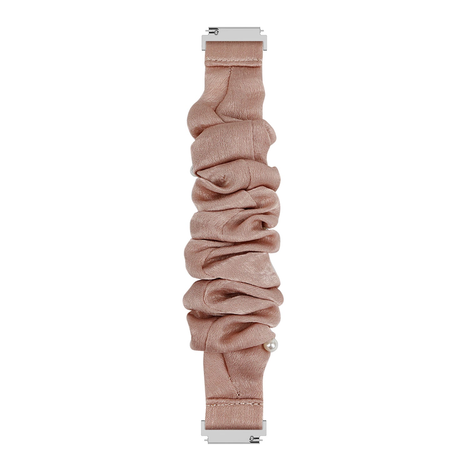 Bracelet chouchou Xiaomi Amazfit Bip (beige avec perles)