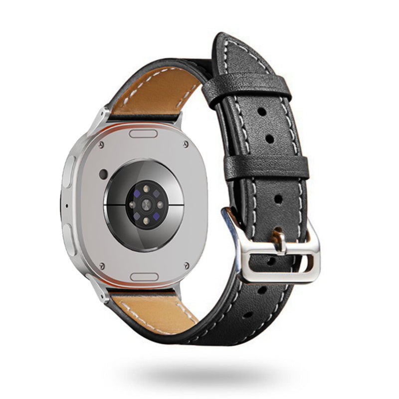 Bracelet cuir classique Samsung Galaxy Watch 8 - 40mm (noir)