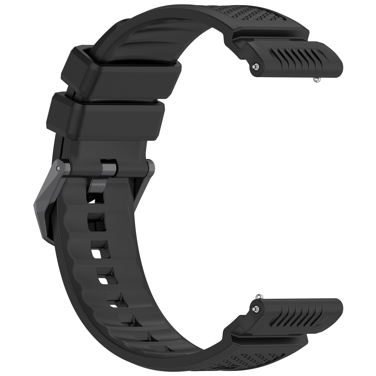 Coros Nomad Silicone Strap (Black)