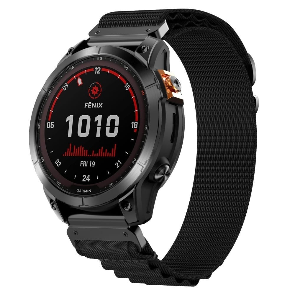 Bracelet Alpine Garmin Tactix 8 - 47mm (noir)