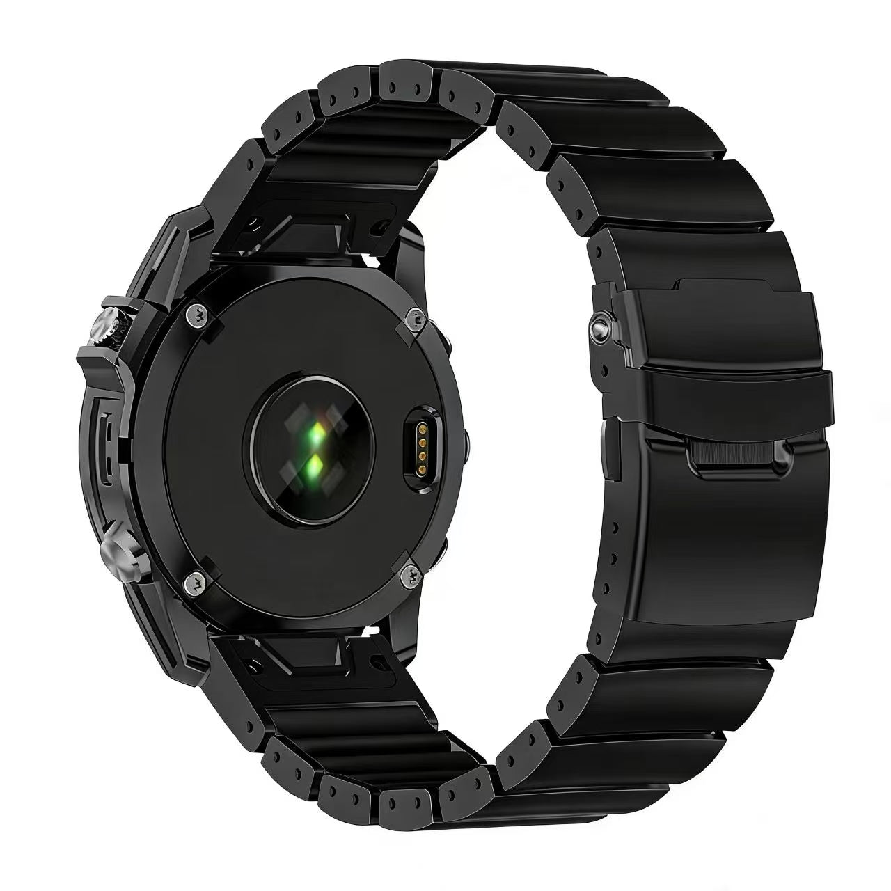 Garmin Quatix 8 - 51mm Titanium Hybrid Strap (Black)