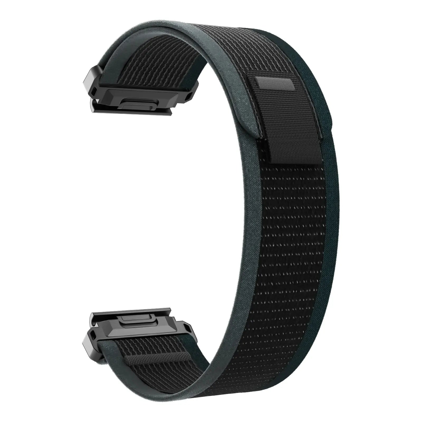 Bracelet trail loop premium Garmin Quatix 8 Pro - 47mm (noir/vert)