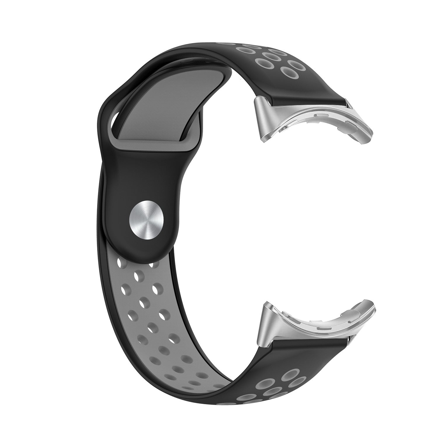 Bracelet sport Google Pixel Watch 4 - 41mm (noir/gris)