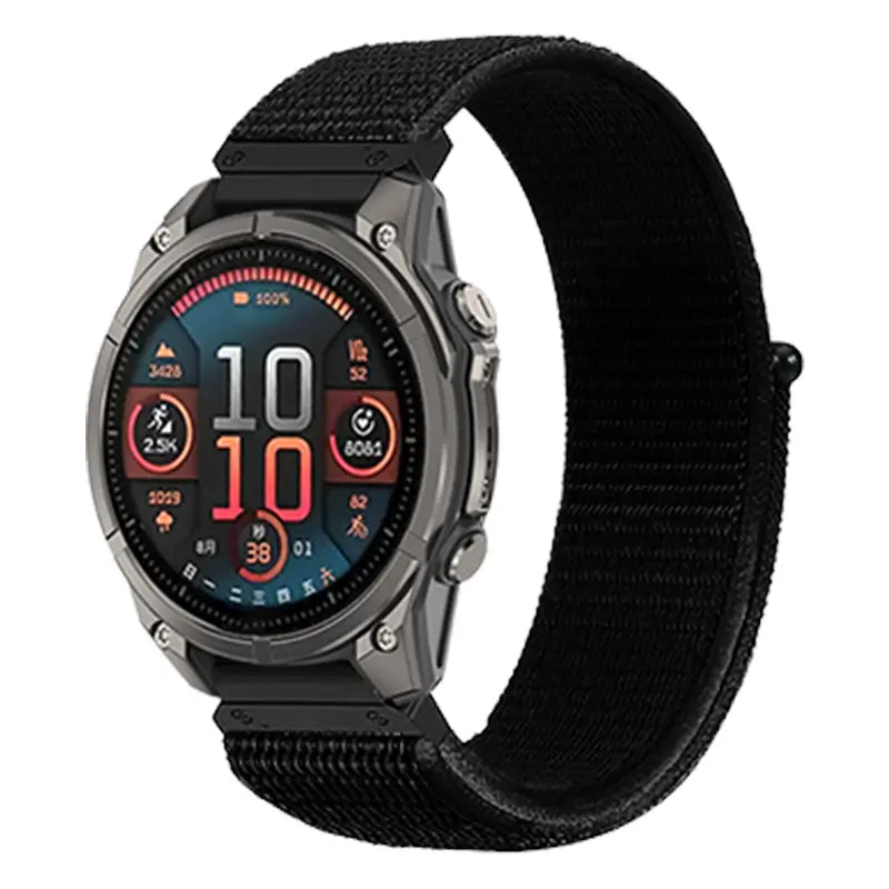 Garmin Epix Pro (Gen 2) 51mm Premium Nylon Strap (Black)
