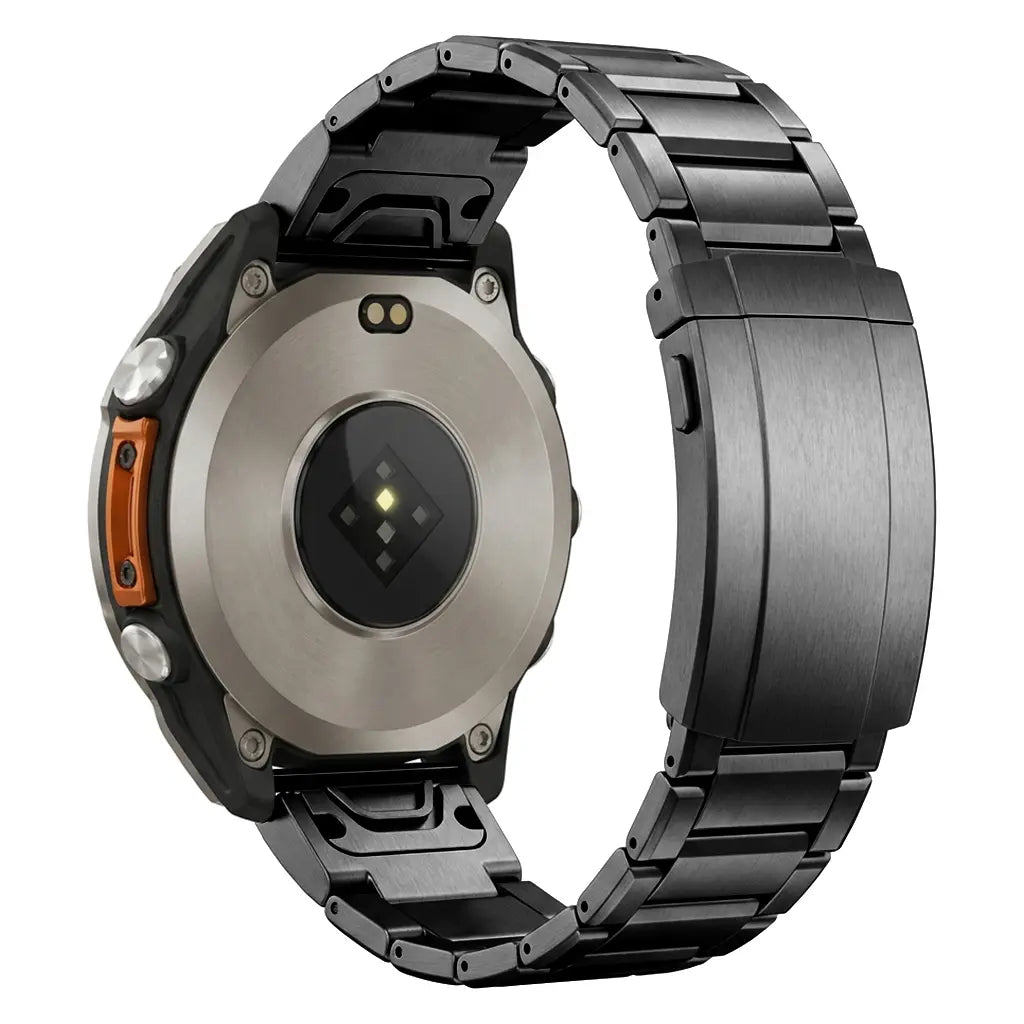 Garmin Tactix 7 Pro Adjustable Titanium Strap (Black)