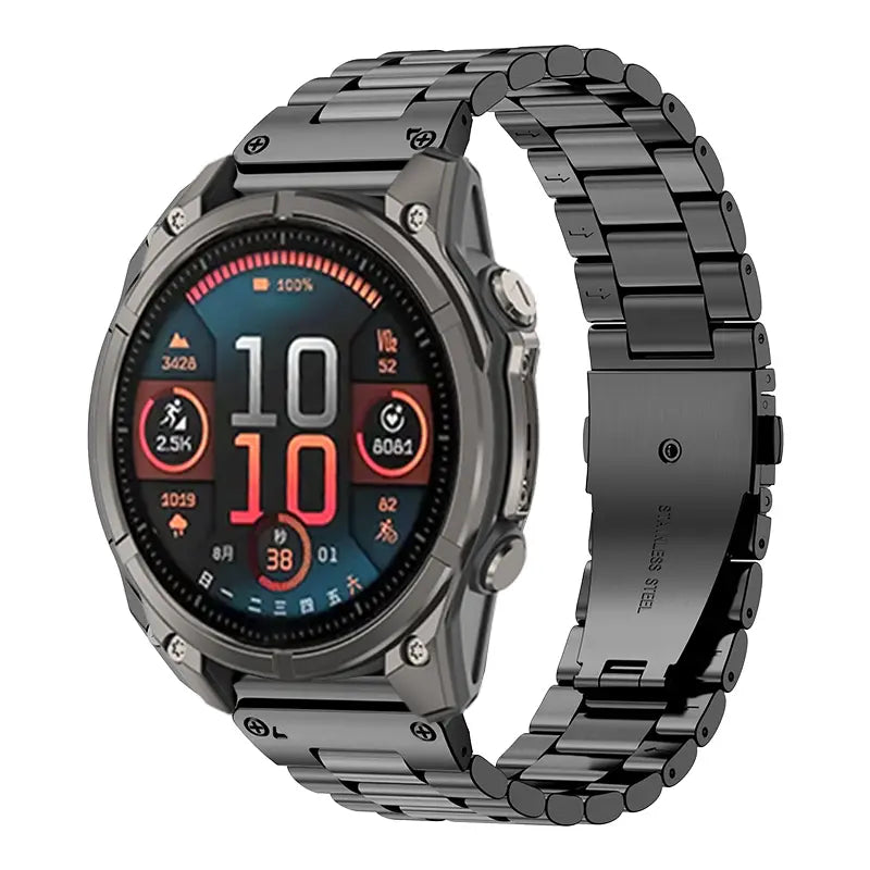 Bracelet acier premium Garmin Epix Pro (Gen 2) 51mm (noir)
