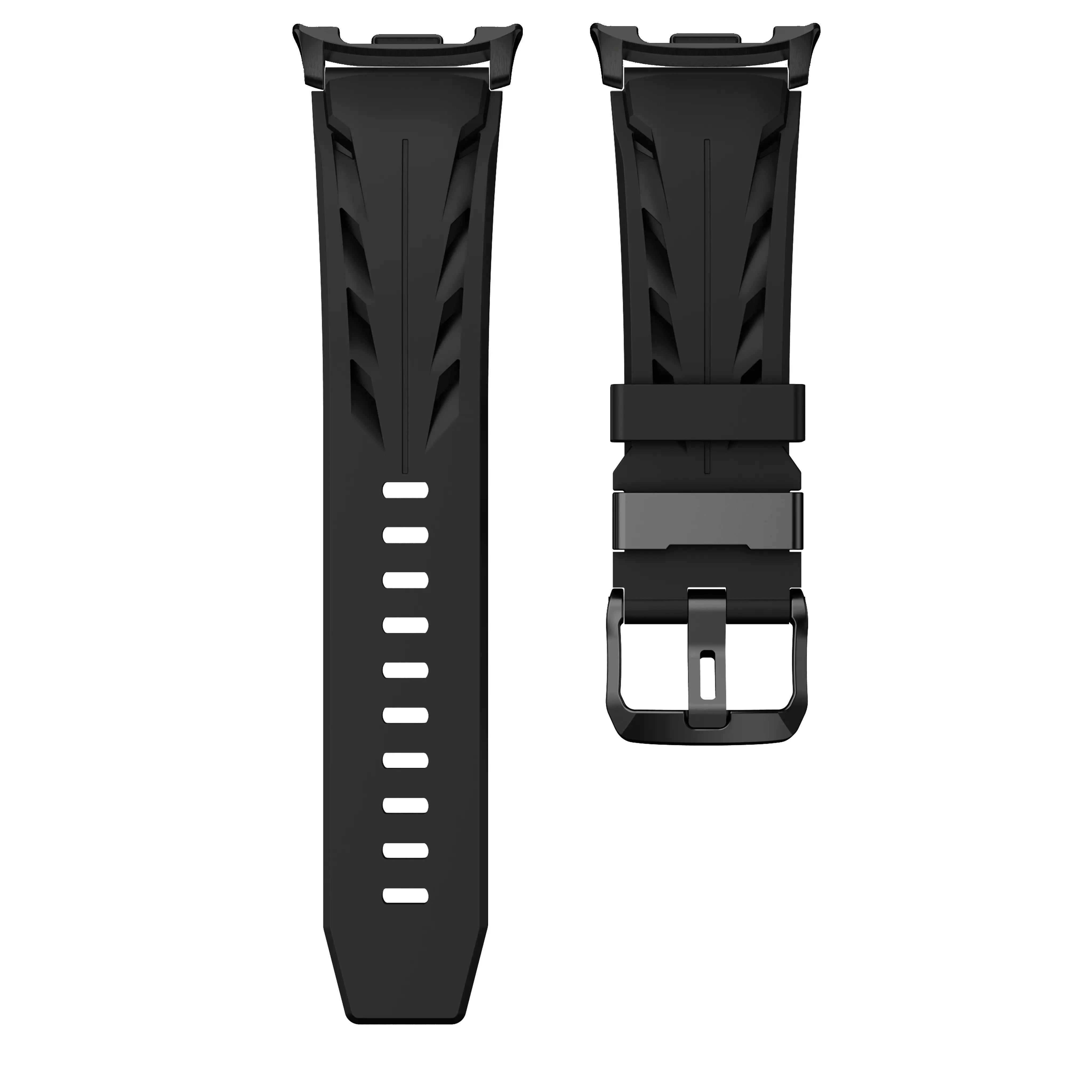 Bracelet silicone race Samsung Galaxy Watch 9 - 40mm (noir)