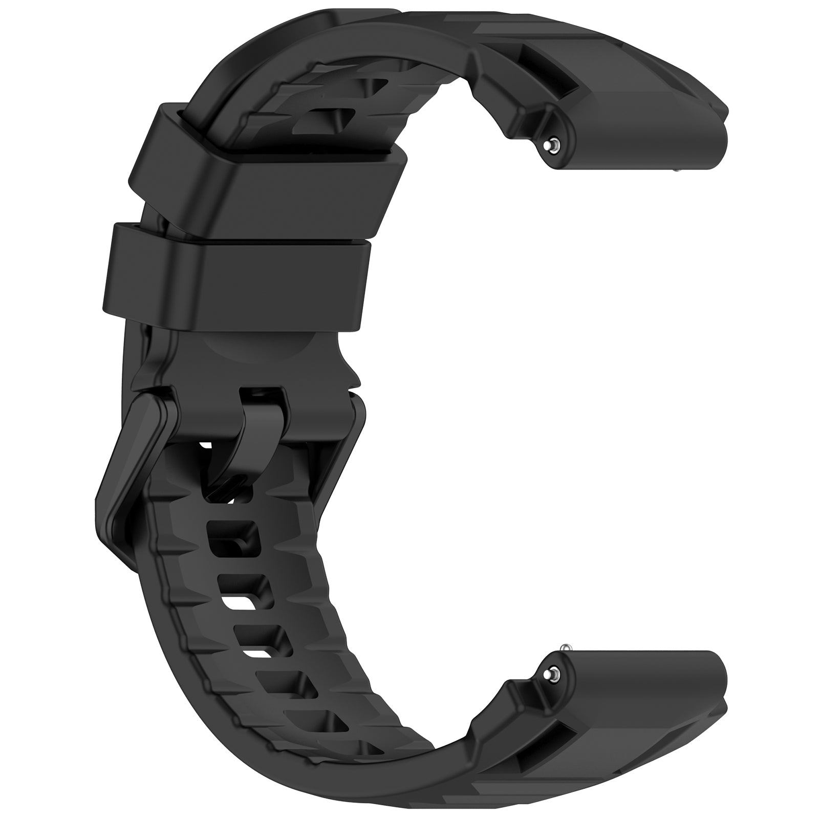 Bracelet silicone Amazfit T-Rex 3 Pro - 44mm (noir)