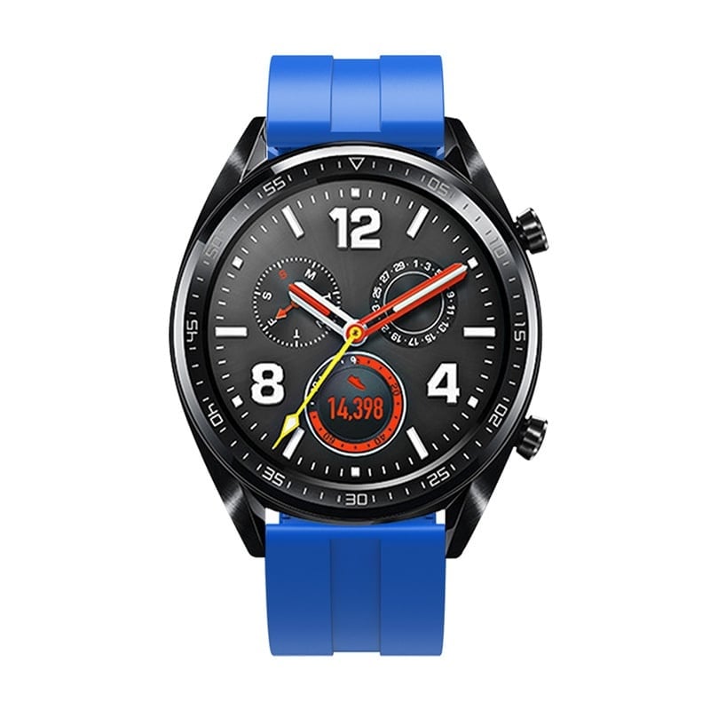 Bracelet silicone 'Extreme' Huawei Watch GT 5 Pro 46mm (bleu)