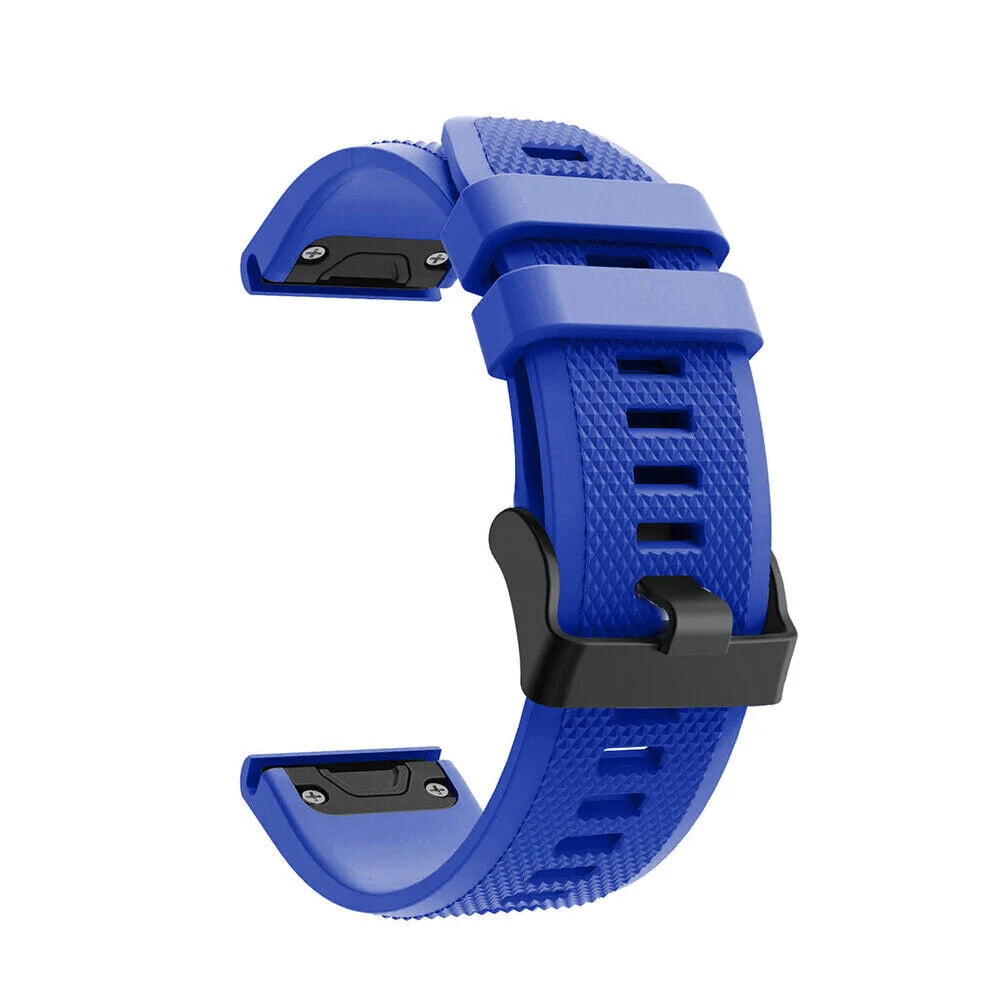 Bracelet silicone Garmin Tactix 8 - 47mm (bleu)