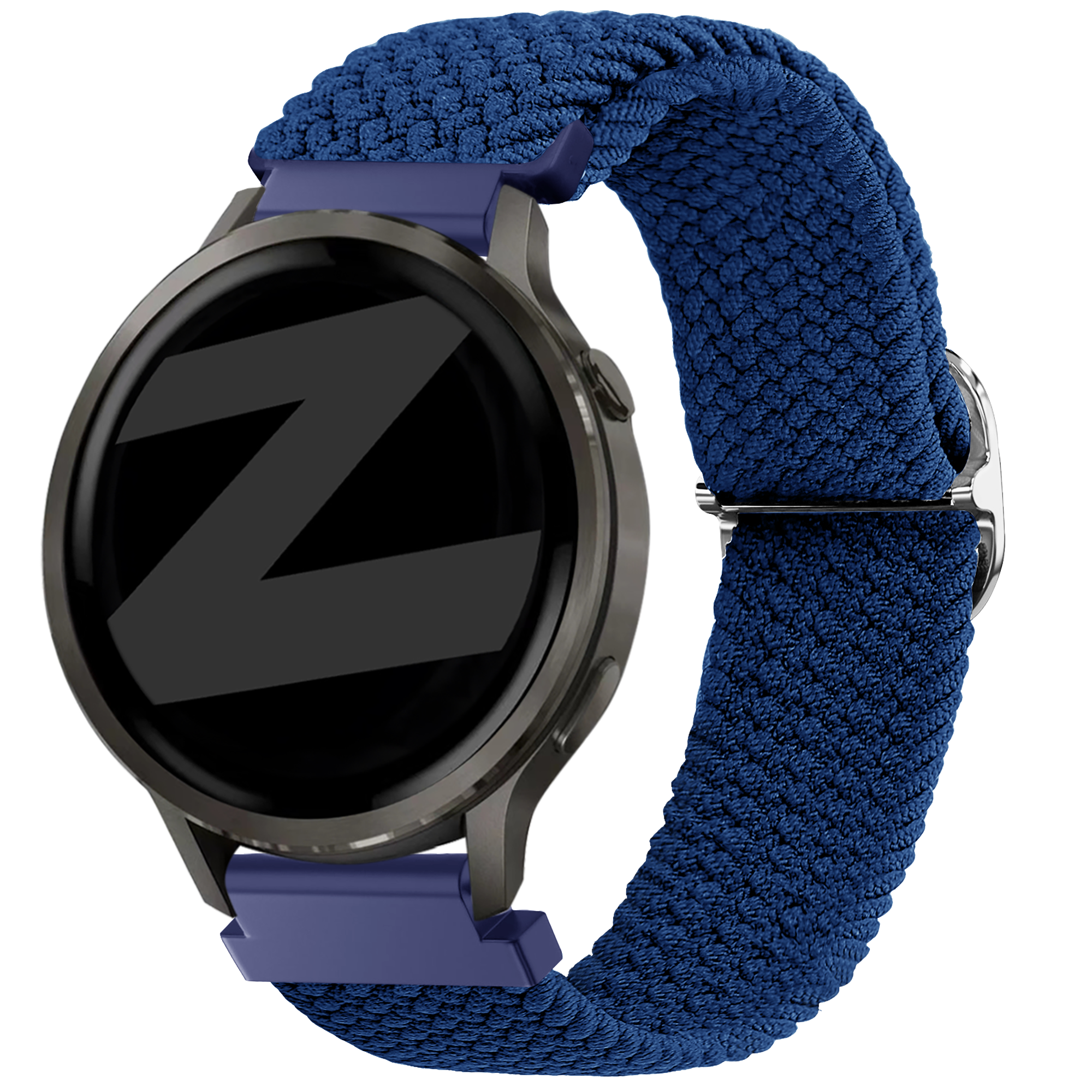 Bandz Bracelet tressé réglable Garmin Vivoactive 4s (bleu)