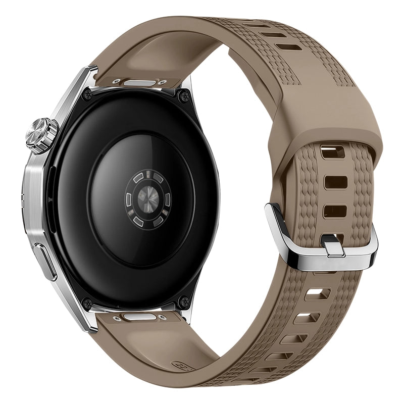 Bracelet silicone 'One Push' Suunto 9 Peak Pro (marron)