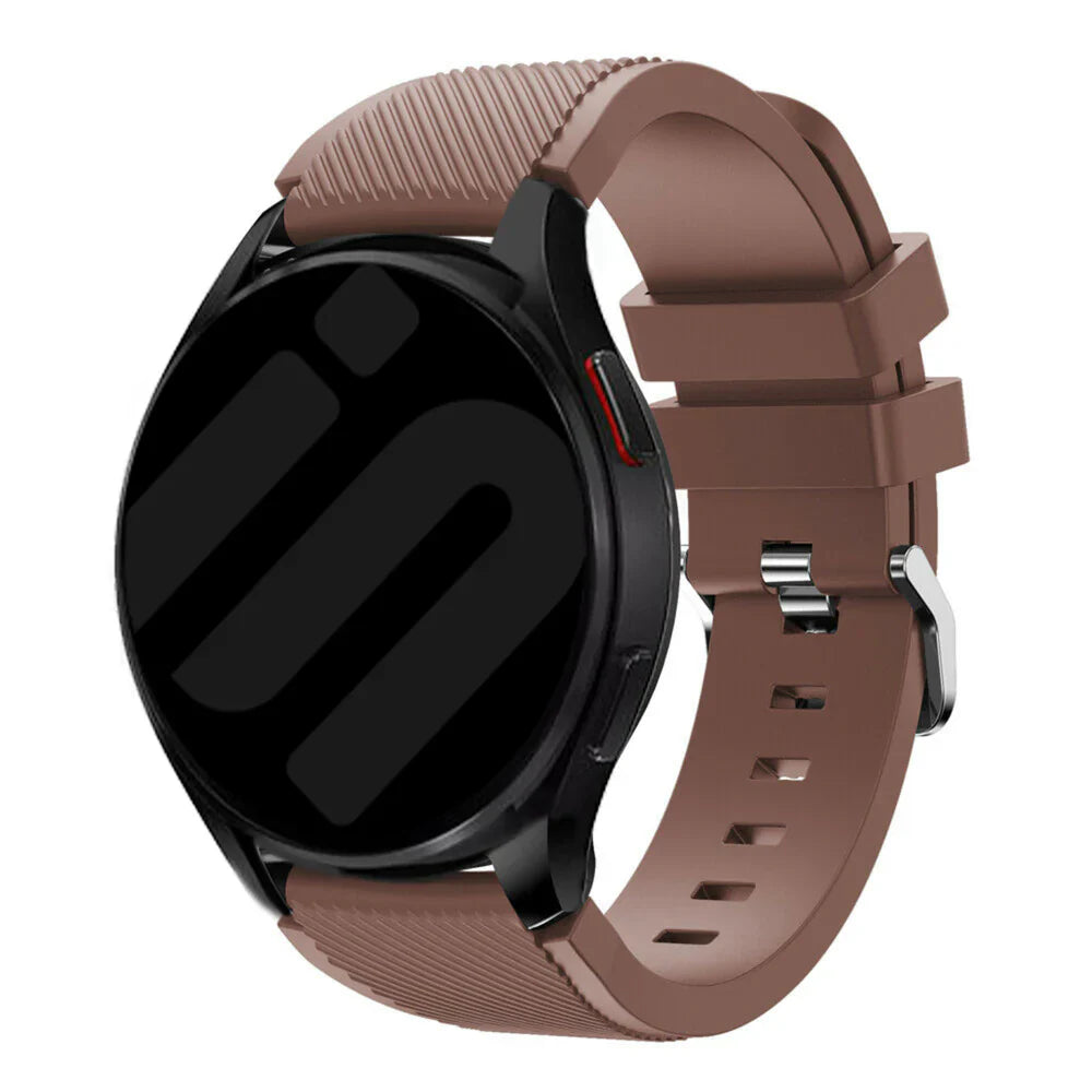 Bracelet silicone sergé Redmi Watch 5 Lite (marron)