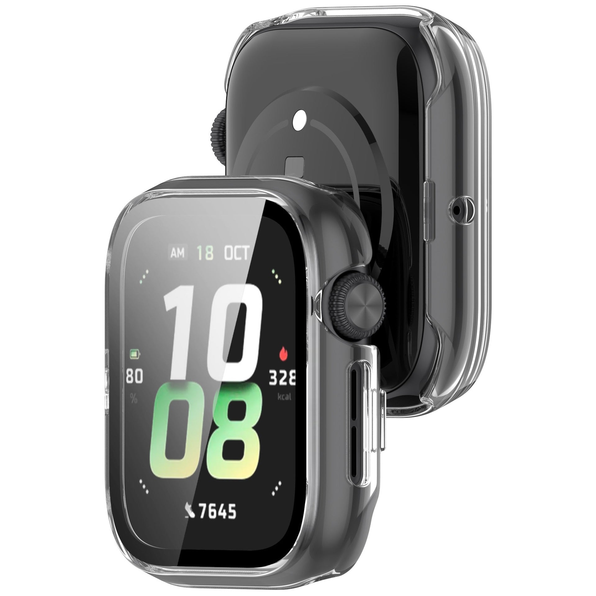 Coque rigide Honor Watch 5 avec verre (transparent)