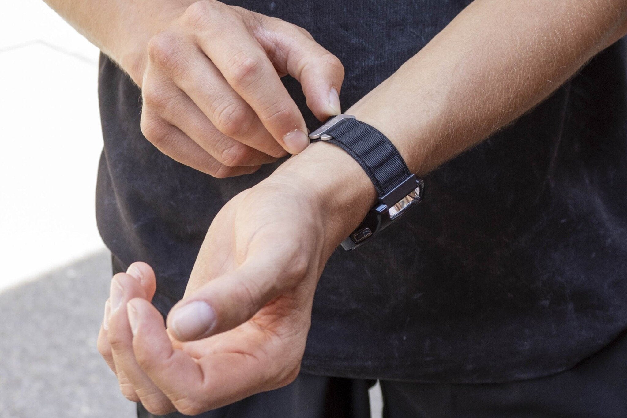 BALR Polar Grit X Alpine Loop Strap (Black)