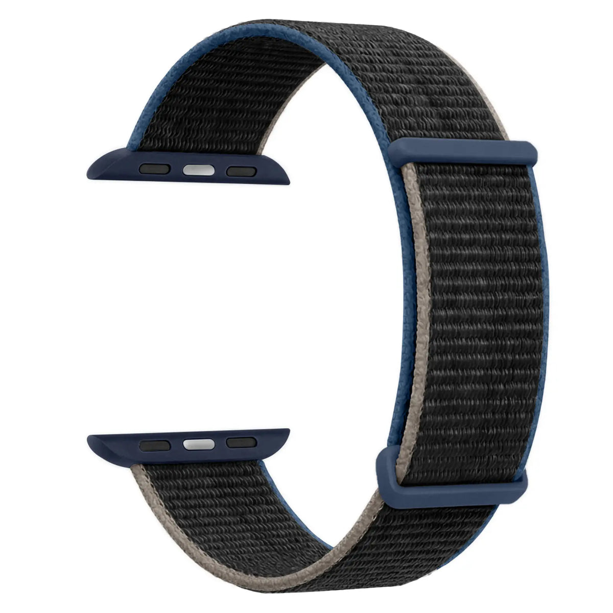 Bracelet nylon loop Apple Watch (gris anthracite)