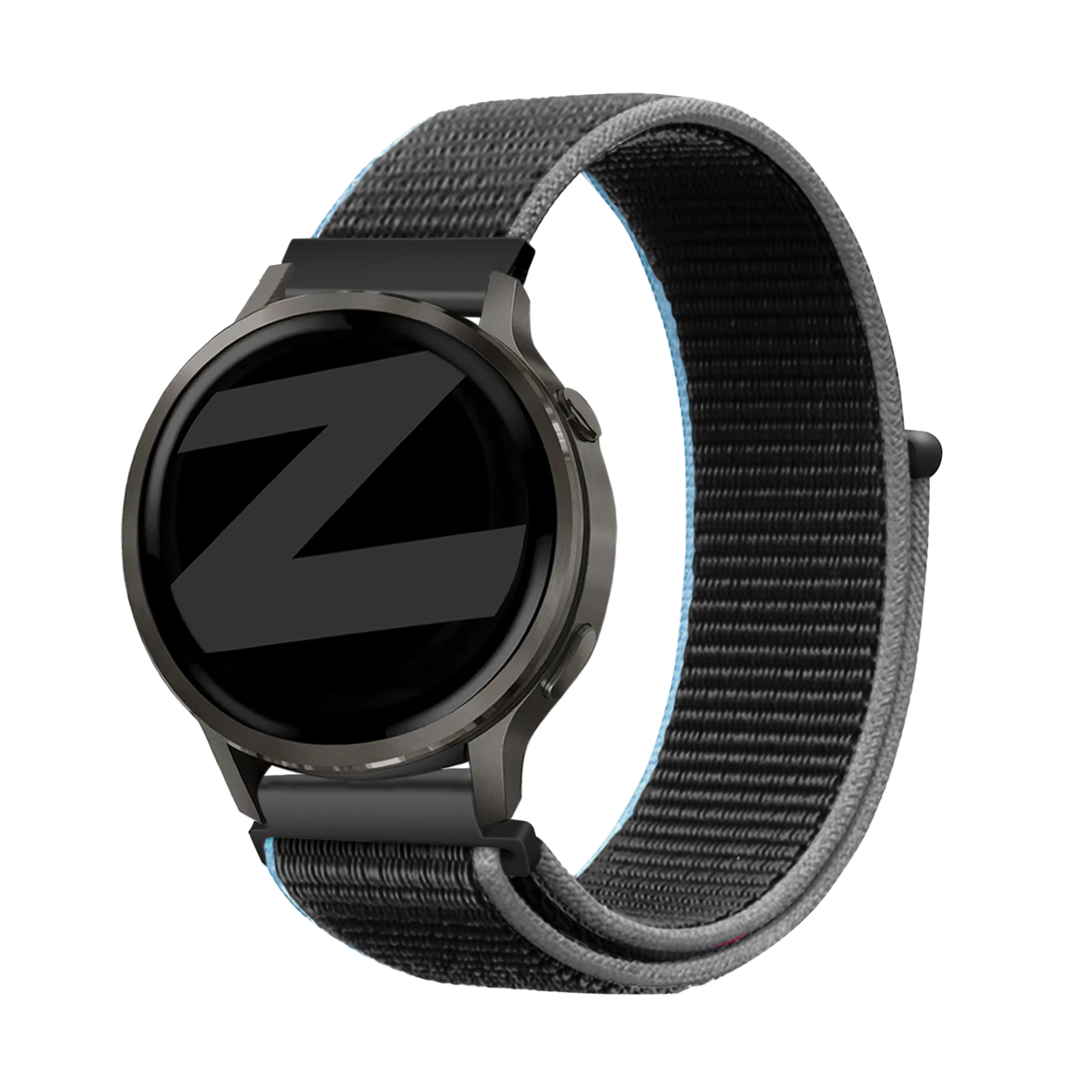 Bandz Bracelet nylon à boucle Garmin D2 Air X15 (charbon)