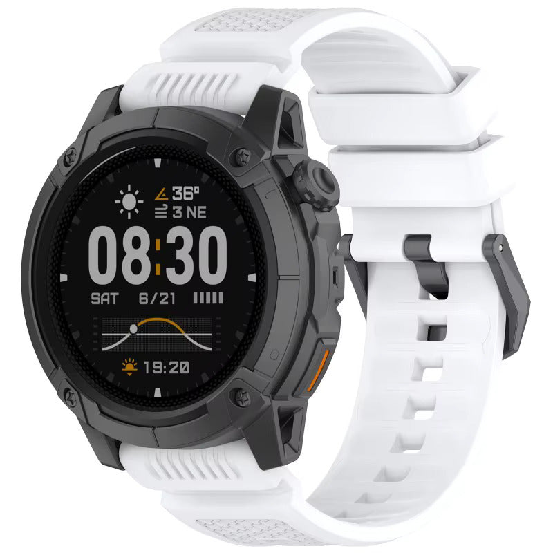 Coros Nomad Silicone Strap (White)