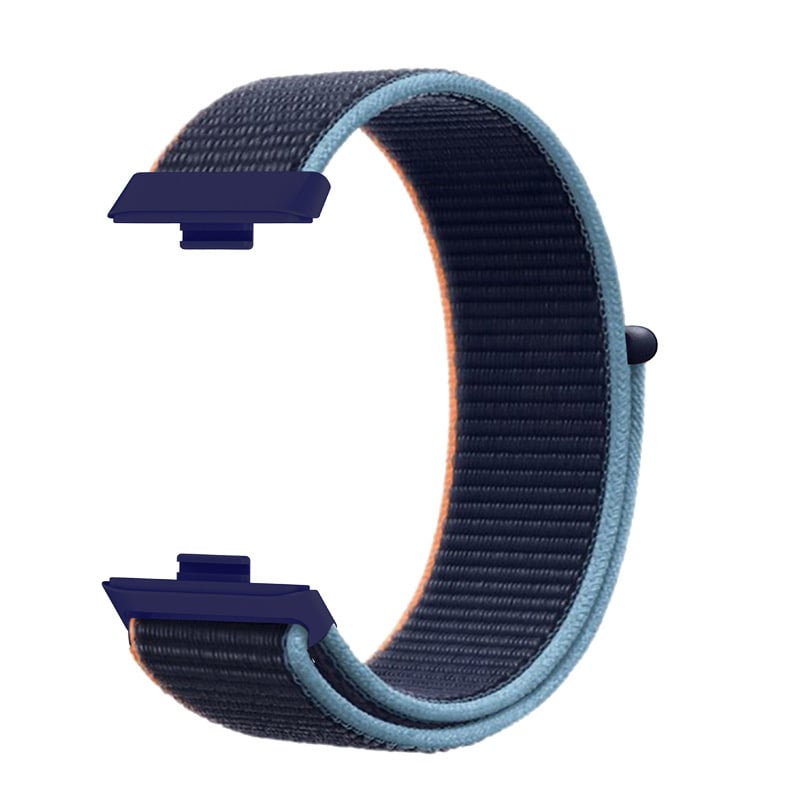 Bracelet nylon Classic Huawei Watch Fit 3 (bleu foncé)