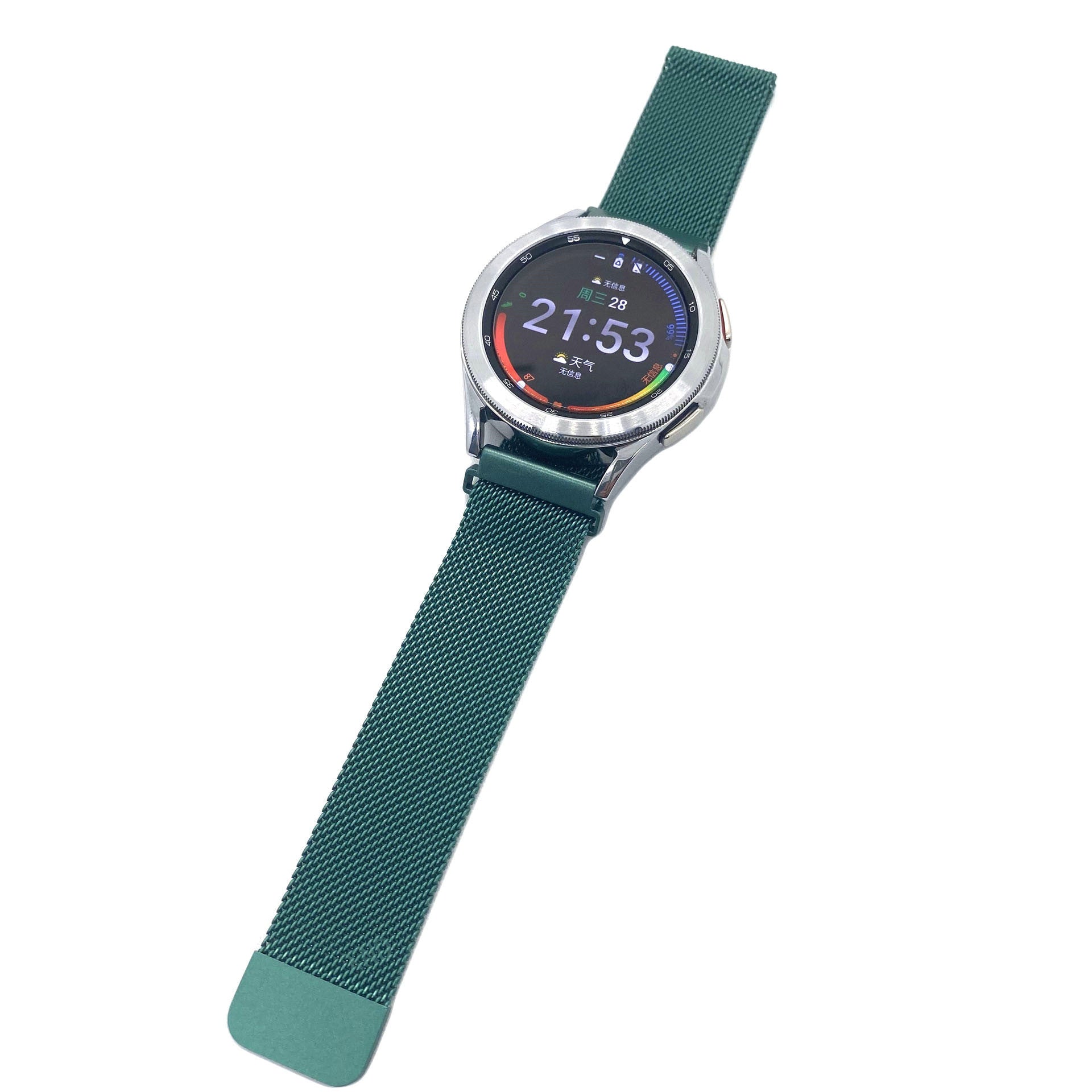Bracelet milanais Huawei Watch GT 3 42mm (vert)