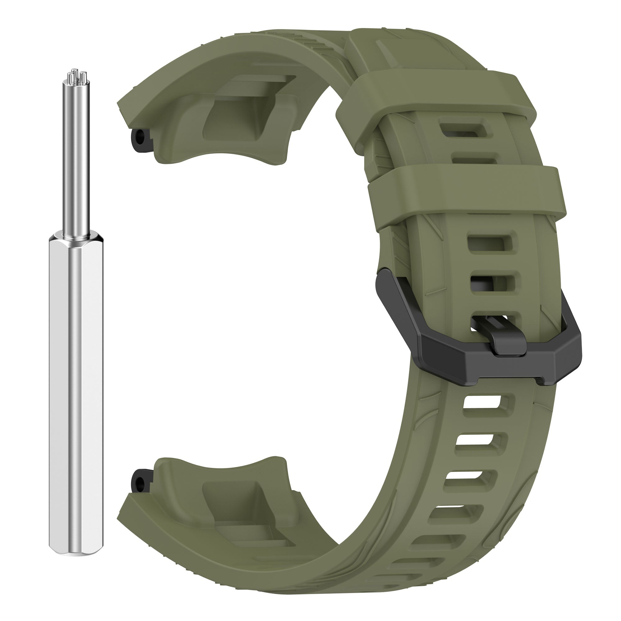 Bracelet silicone Amazfit T-Rex 3 (vert foncé)