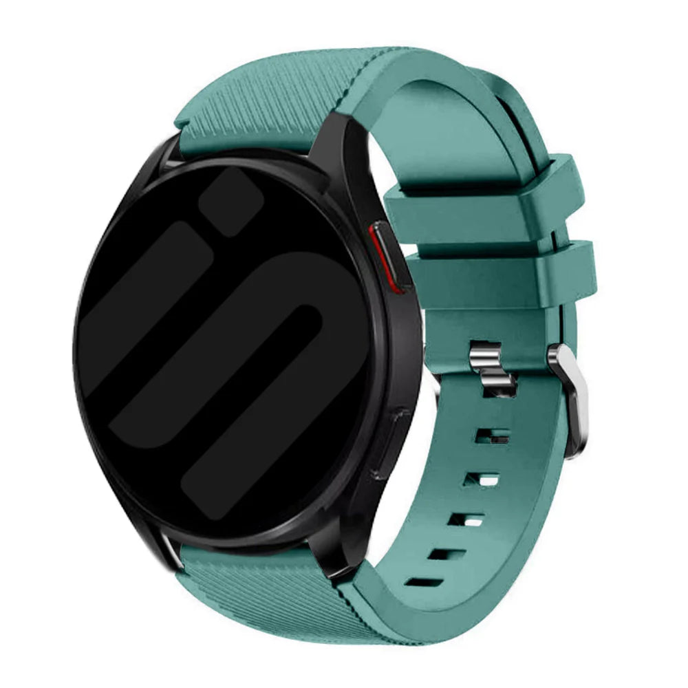 Bracelet silicone sergé Amazfit Bip 5 (vert sapin)
