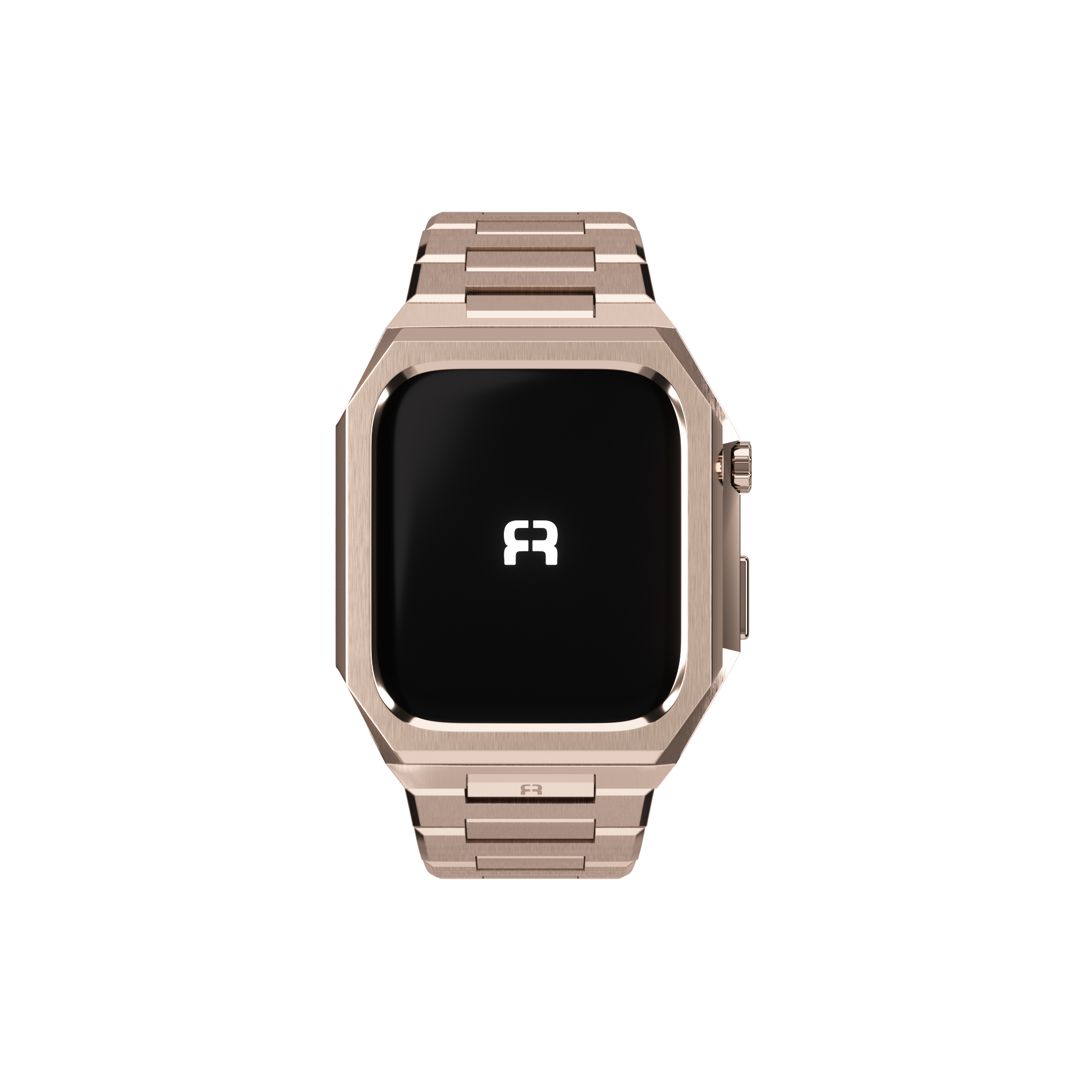 Reqior Boîtier avec bracelet en acier 'Nautilus' Apple Watch 45mm (rose or)