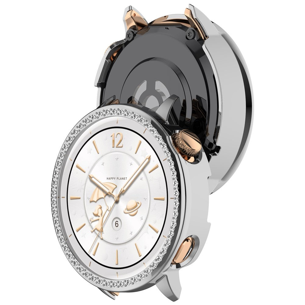 Coque rigide diamant OnePlus Watch 3 - 43mm (argent)