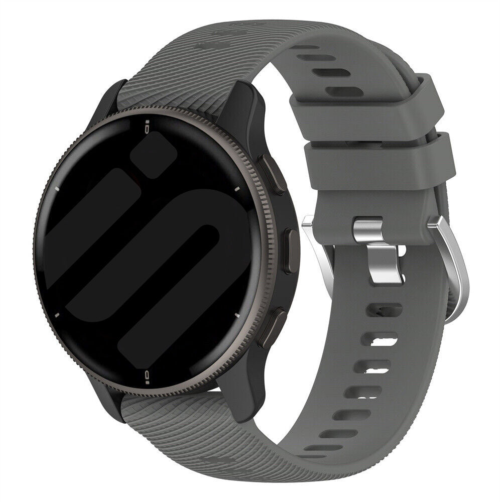 Garmin Approach S44 Silicone Strap (Dark Grey)