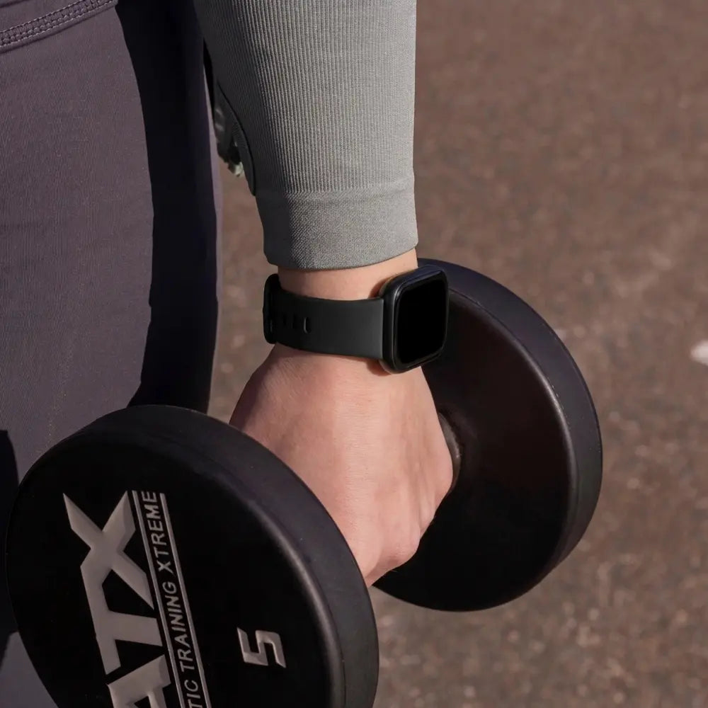 Huawei Band 6 siliconen bandje (zwart)