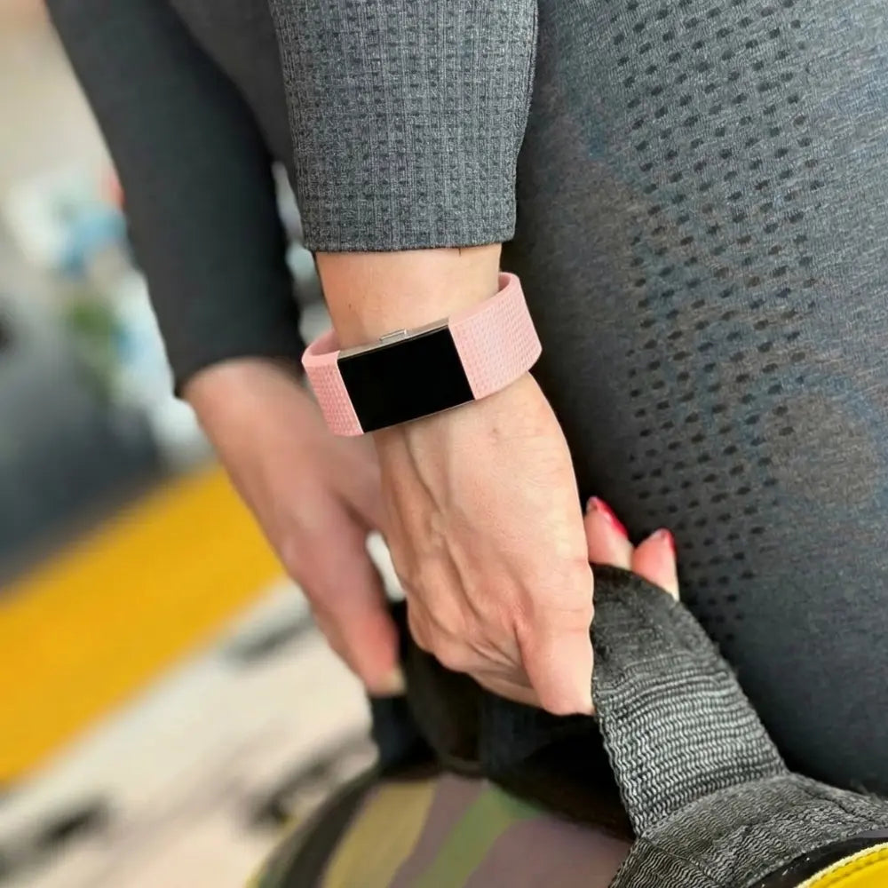 Fitbit Charge 2 Silicone Strap (Pink)