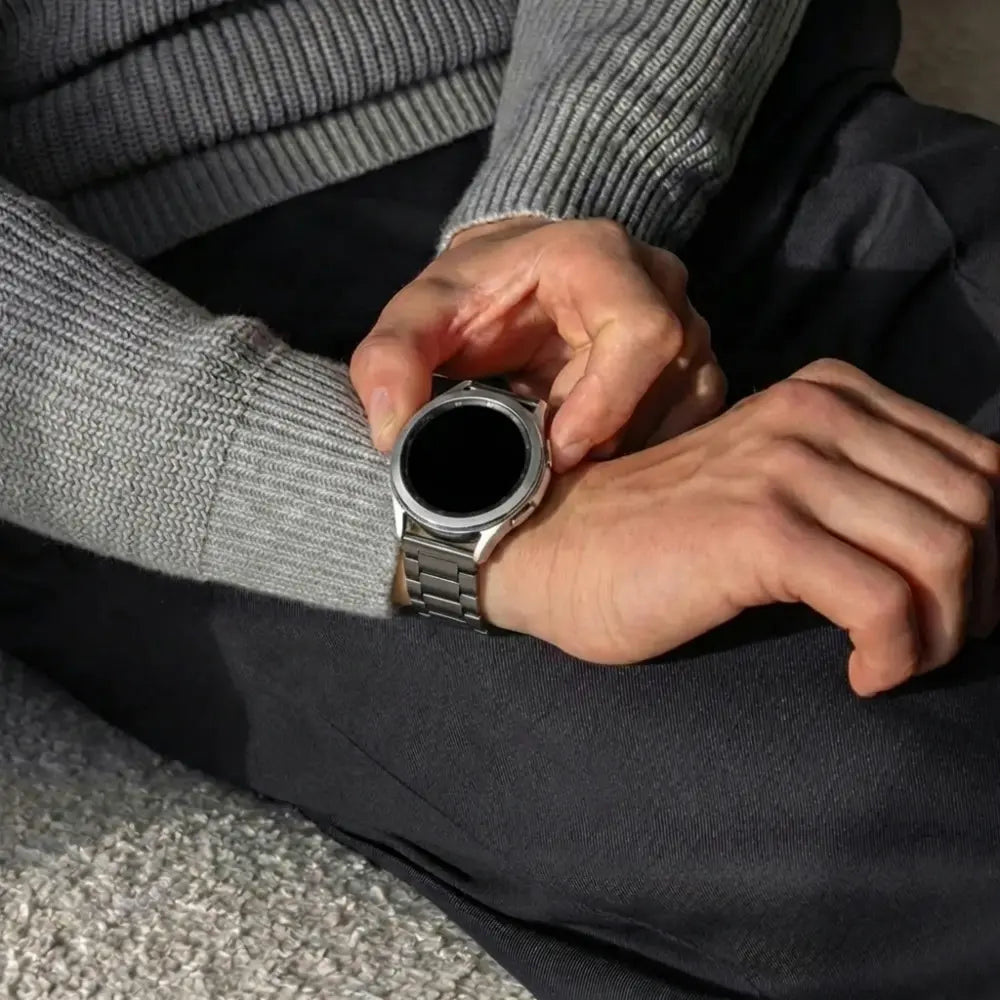 Watch Strap Titanium 22mm - Quick Release (Graphite)