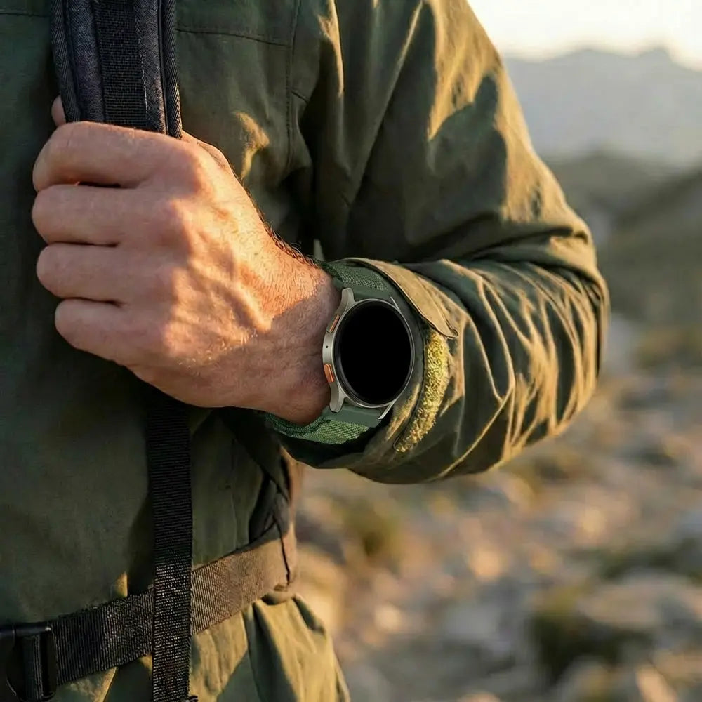 Bandz Bracelet nylon Alpine Polar Ignite (vert militaire)