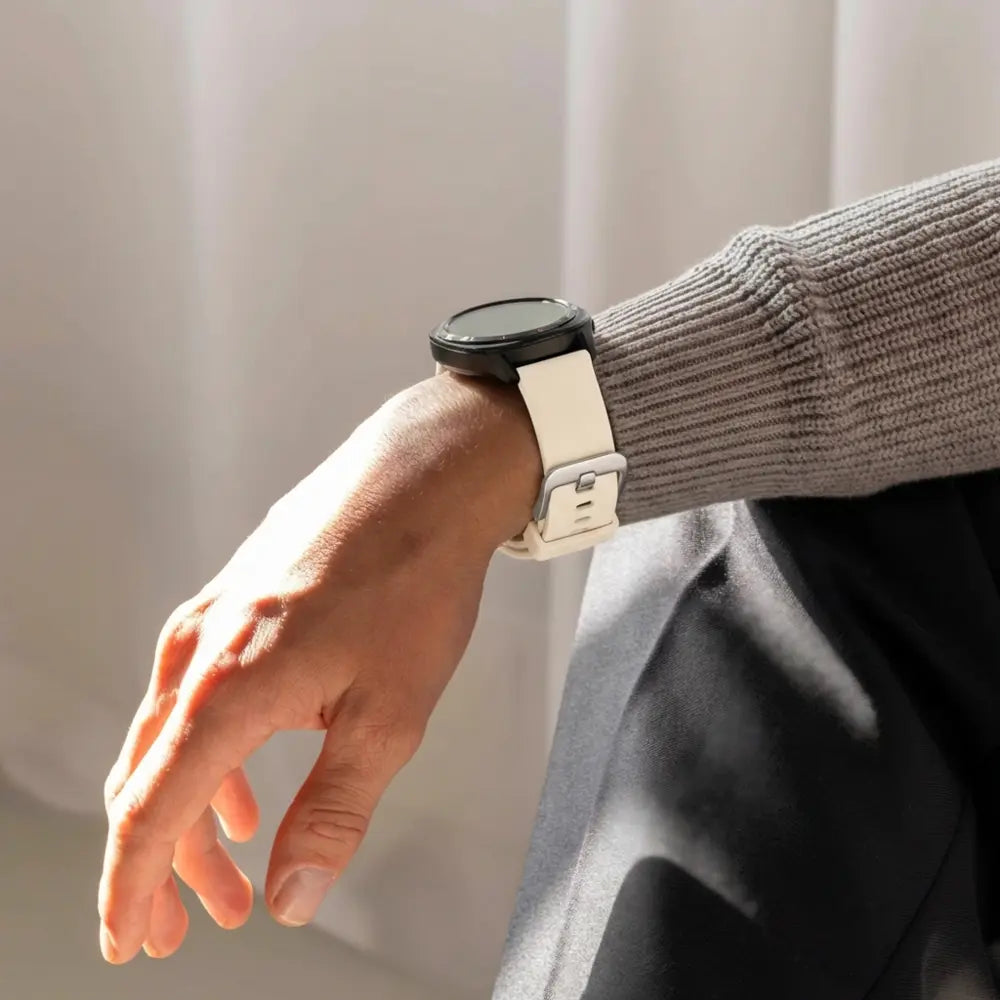 Bandz Bracelet silicone 'Classic' Garmin Vivomove 3s (lumière stellaire)