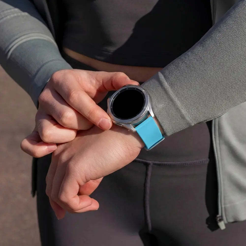 Samsung Galaxy Watch 7 - 40mm Sport Strap (Light Blue)