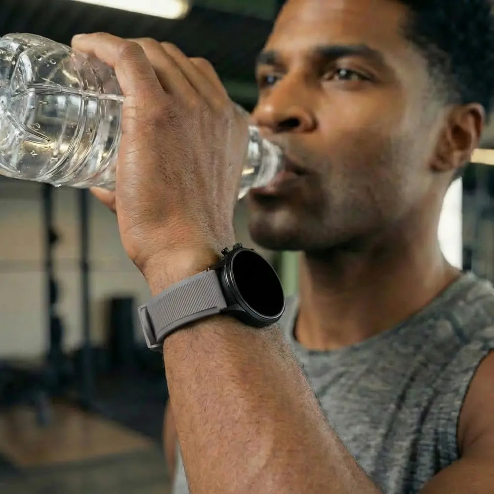 Fossil Gen 5 Silicone Strap (Grey)