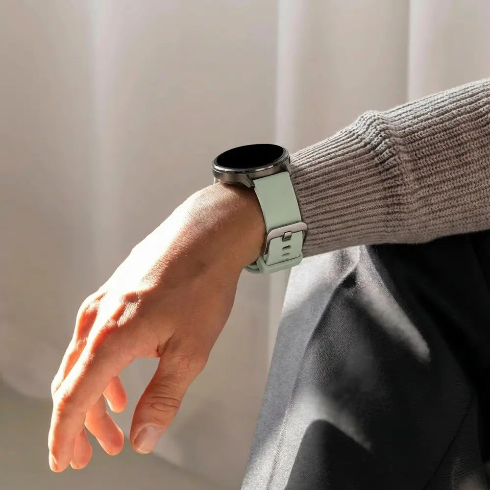 Bandz Garmin Venu 2s Silicone Strap 'Classic' (Light Green)