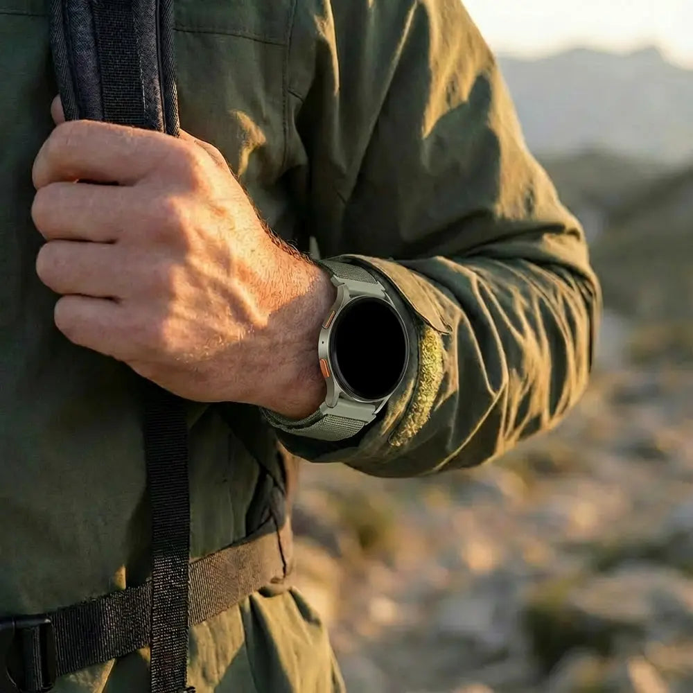 Bandz Bracelet nylon Alpine Polar Unite (vert olive)