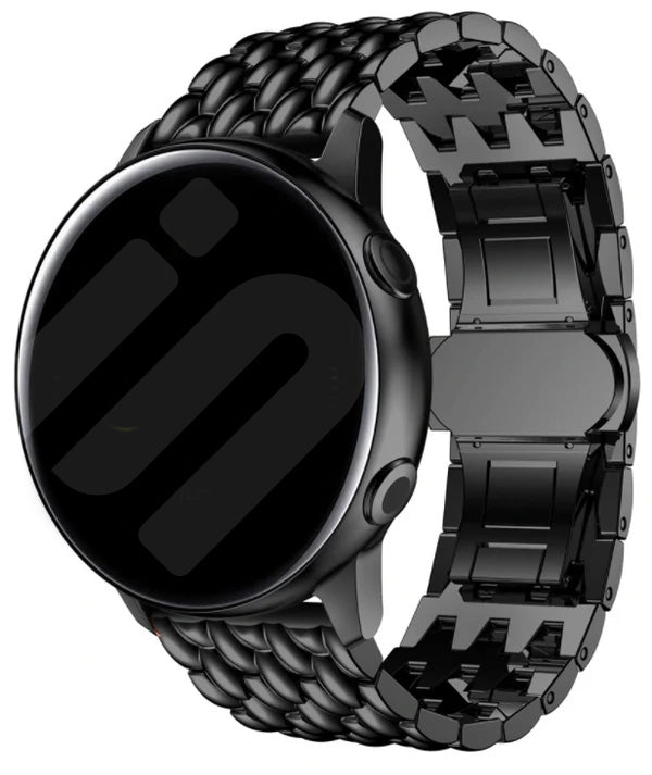 Bracelet acier 'Dragon' Amazfit Bip U (Pro) (noir)