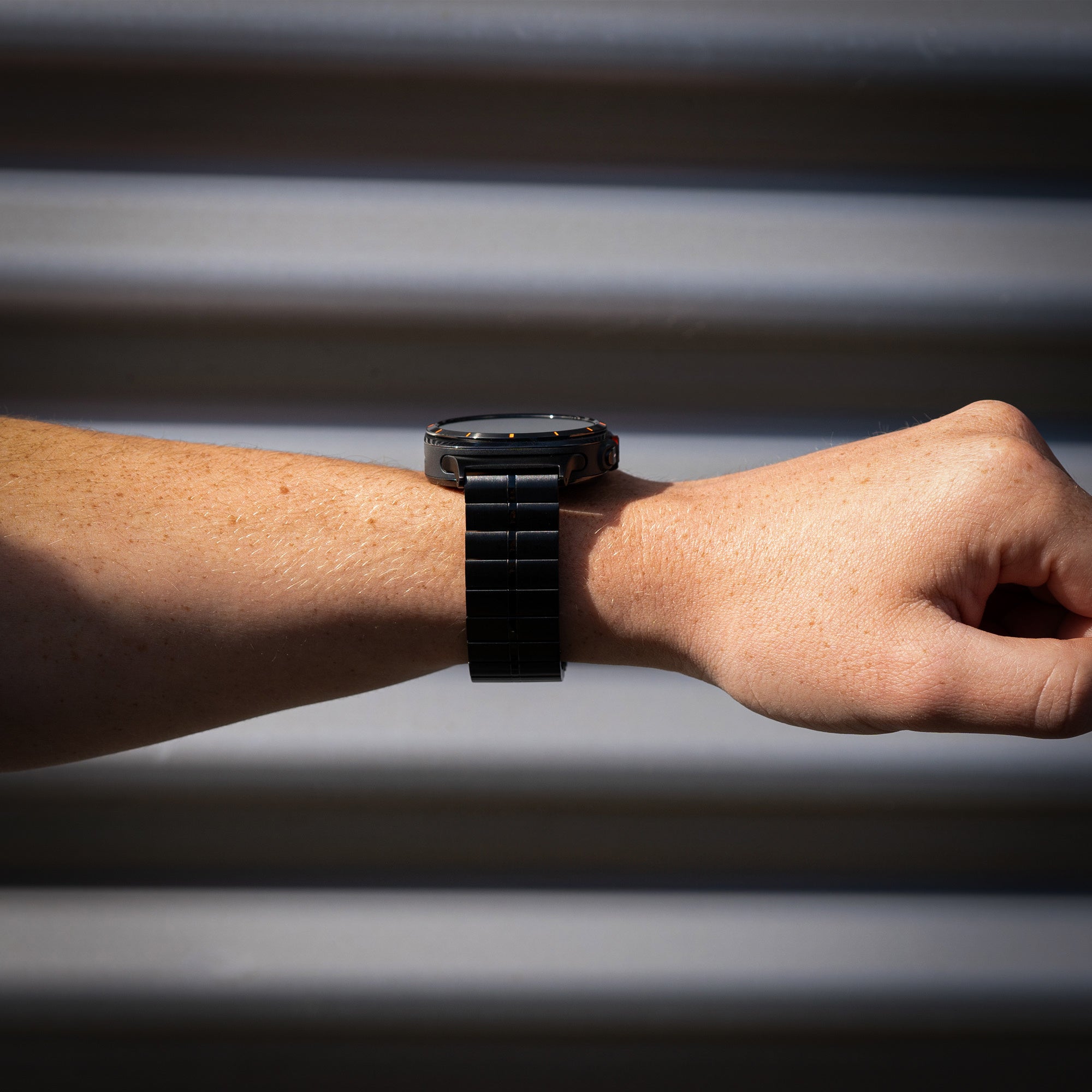 Bracelet métal de luxe Samsung Galaxy Watch Ultra (noir)