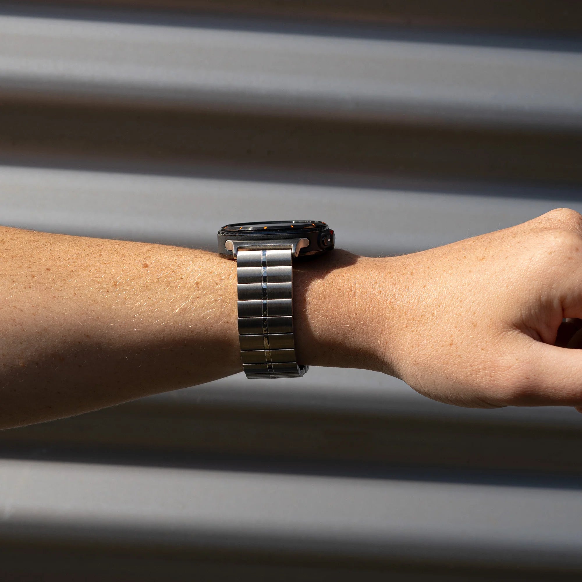 Bracelet métal de luxe Samsung Galaxy Watch Ultra (argent)