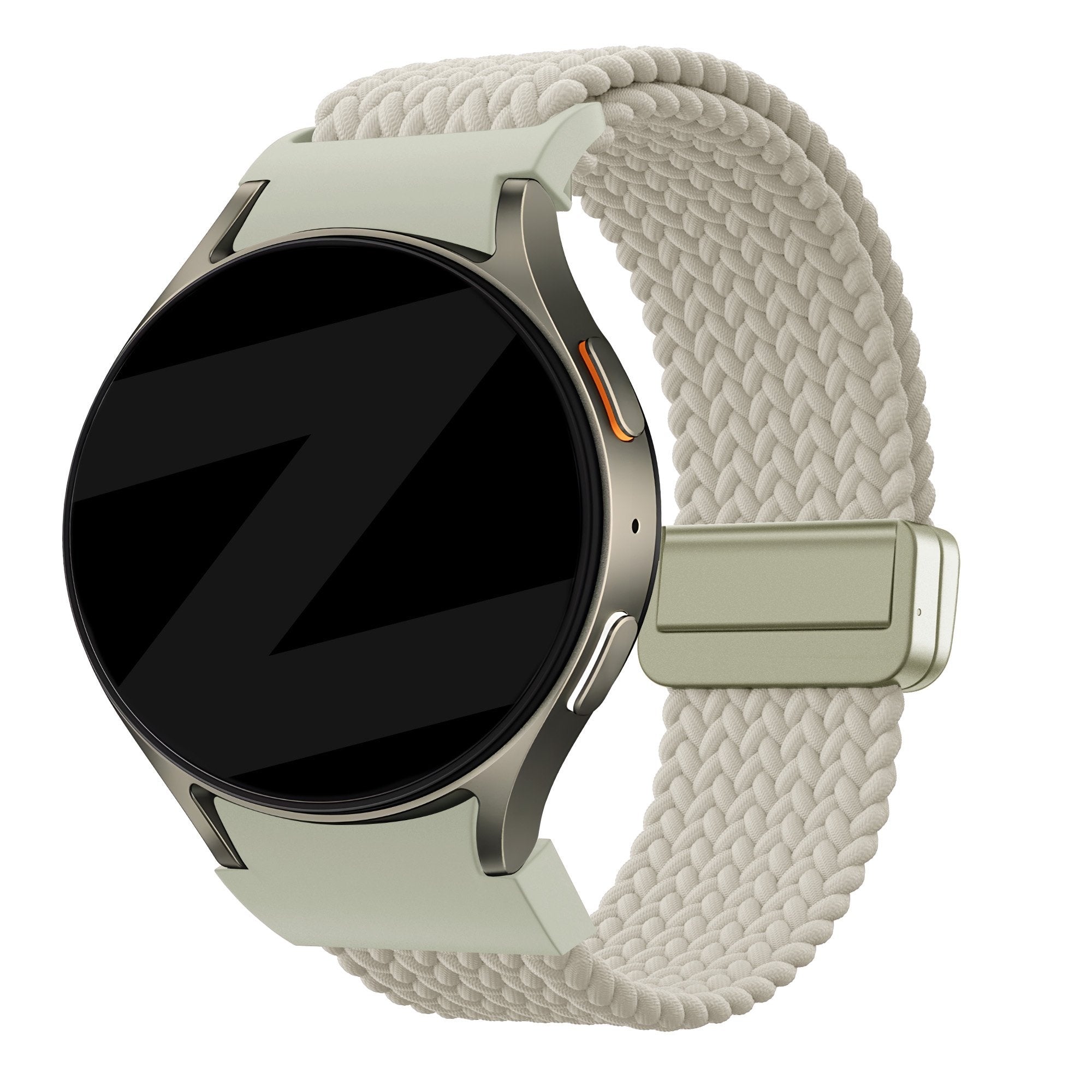 Bandz Bracelet trensé 'Easy Fit' Samsung Galaxy Watch 6 Classic - 43mm (lumière stellaire)