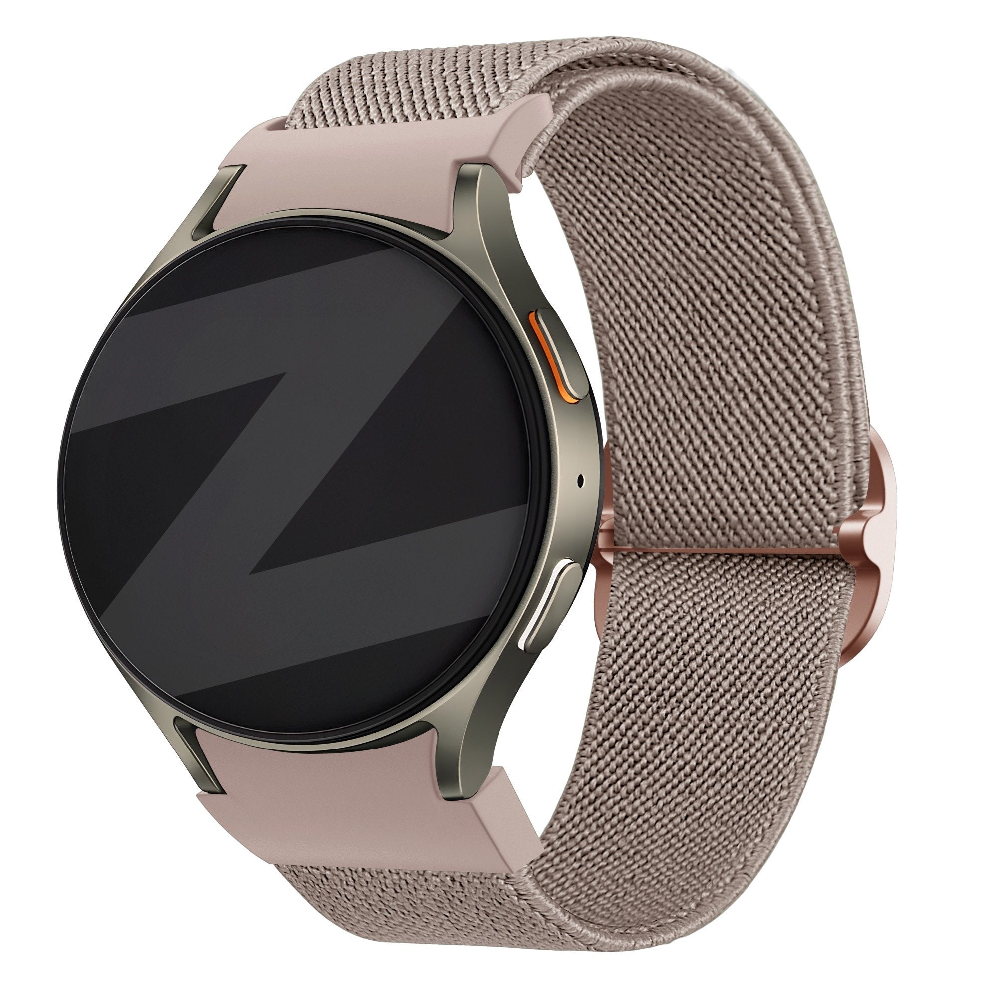 Bandz Samsung Galaxy Watch 5 - 44mm Elastic Strap 'Easy Fit' (Milk Tea)